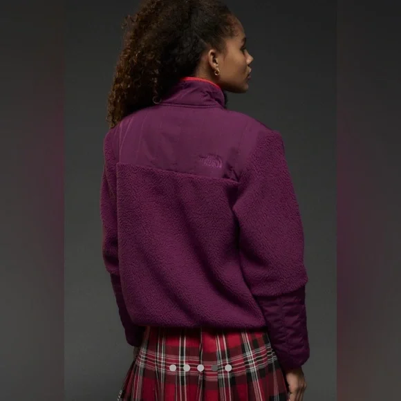 NWT The North Face Cragmont Purple Fleece Jacket size medium winter coat - Picture 3 of 16